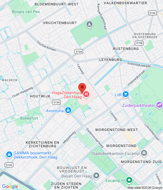 Google maps image for Apotheek HagaZiekenhuis Leyweg