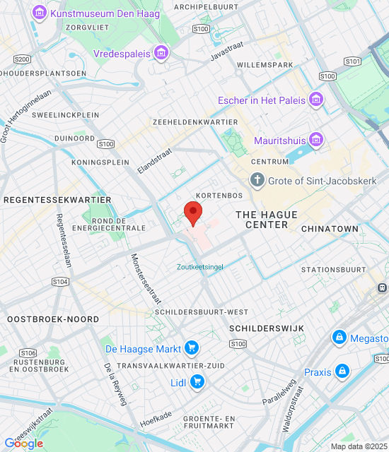 Google maps afbeelding voor Locatie in HMC Westeinde