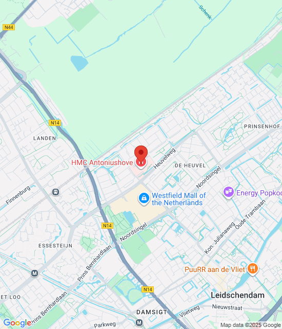 Google maps afbeelding voor Locatie in HMC Antoniushove